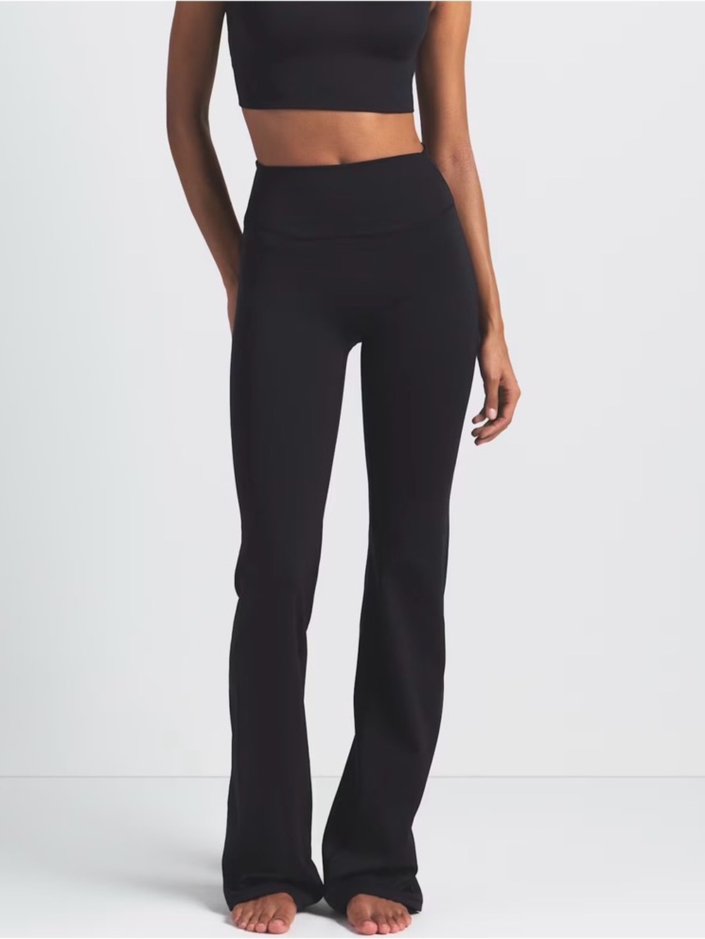 🖤 SKIMS x Nike Matte Slim Flare Legging | Obsidian | S | NWT 🏷️